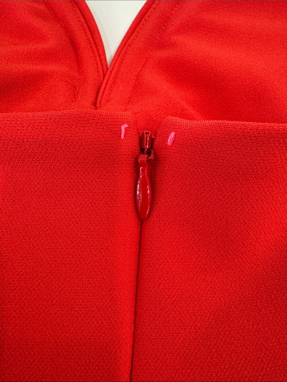 Karlie Red V-Neck Bodycon Mini Dress - Picture 5 of 7
